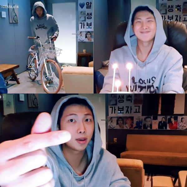 BTS' RM birthday VLIVE: From flaunting the bike gifted by Jin to talking about his drinking habits and more – here's all that happened in Namjoon's live